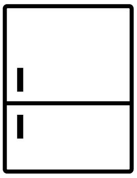 Symbol Kühlschrank